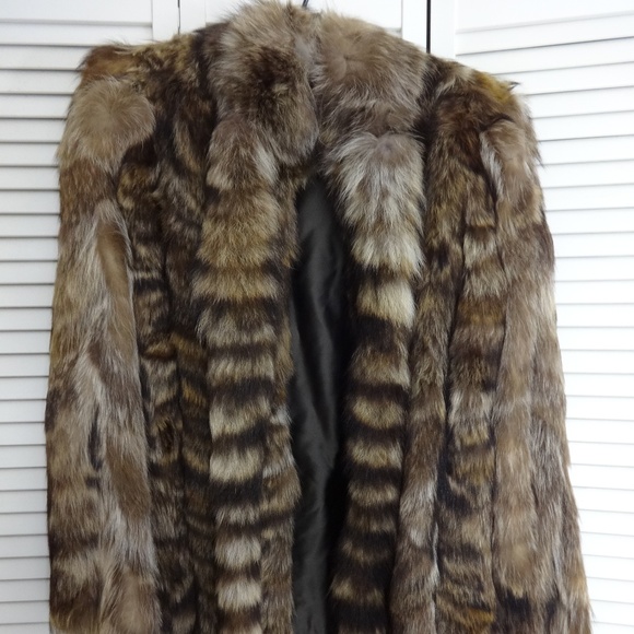 Paddors Jackets & Blazers - Vintage Raccoon Jacket Brown Never Worn NWT